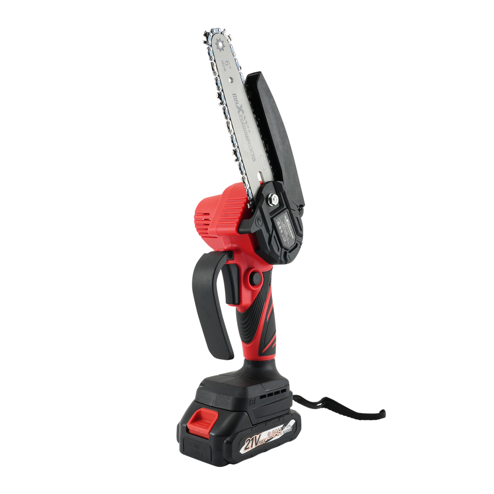 21V Battery Powered compatible for Mini Chainsaw Cordless Wood Cutting Garden Pruning Tool