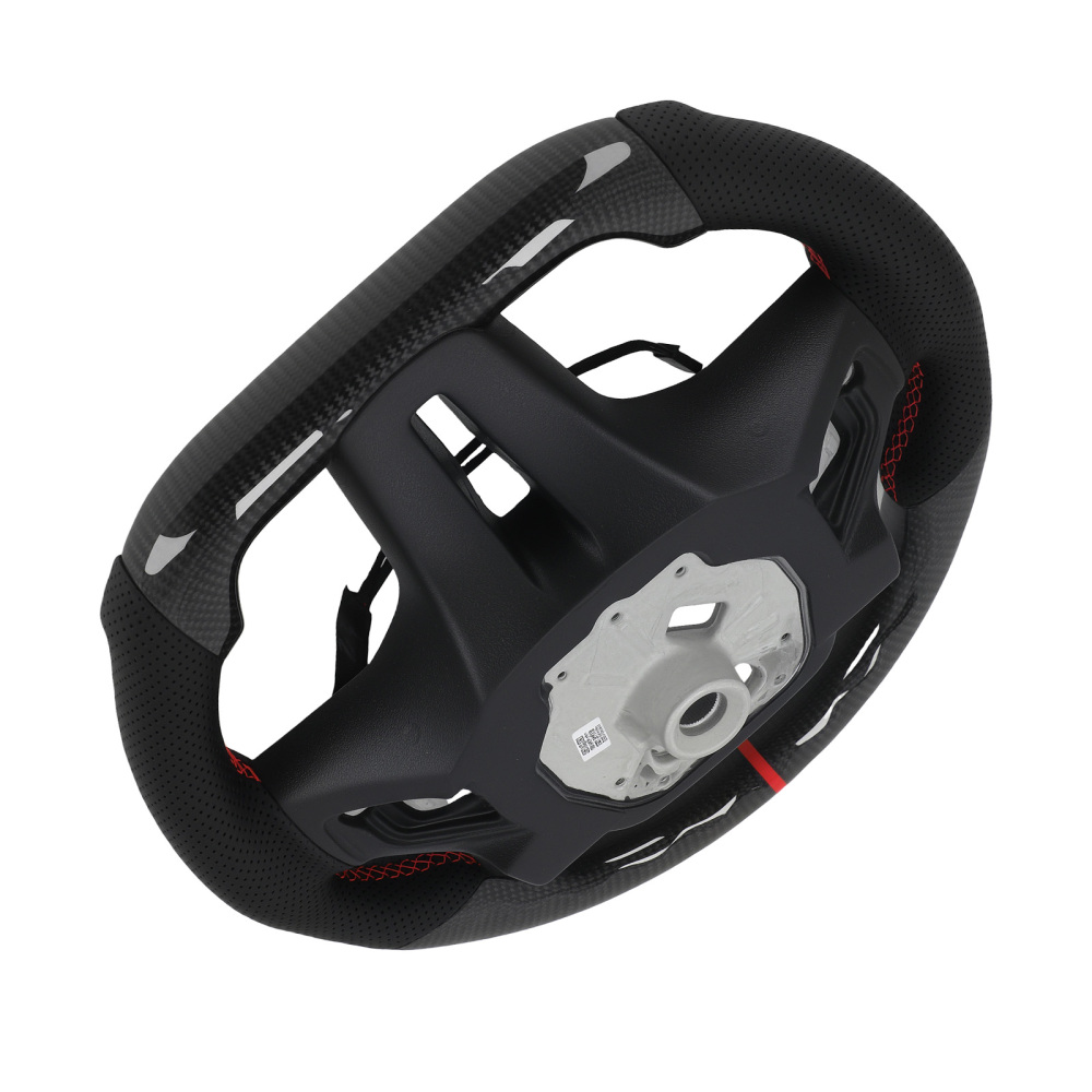 Real Carbon Fiber Steering Wheel compatible for BMW 1 2 3 4 Z M2 M3 M4 G20 G29 2019-2024
