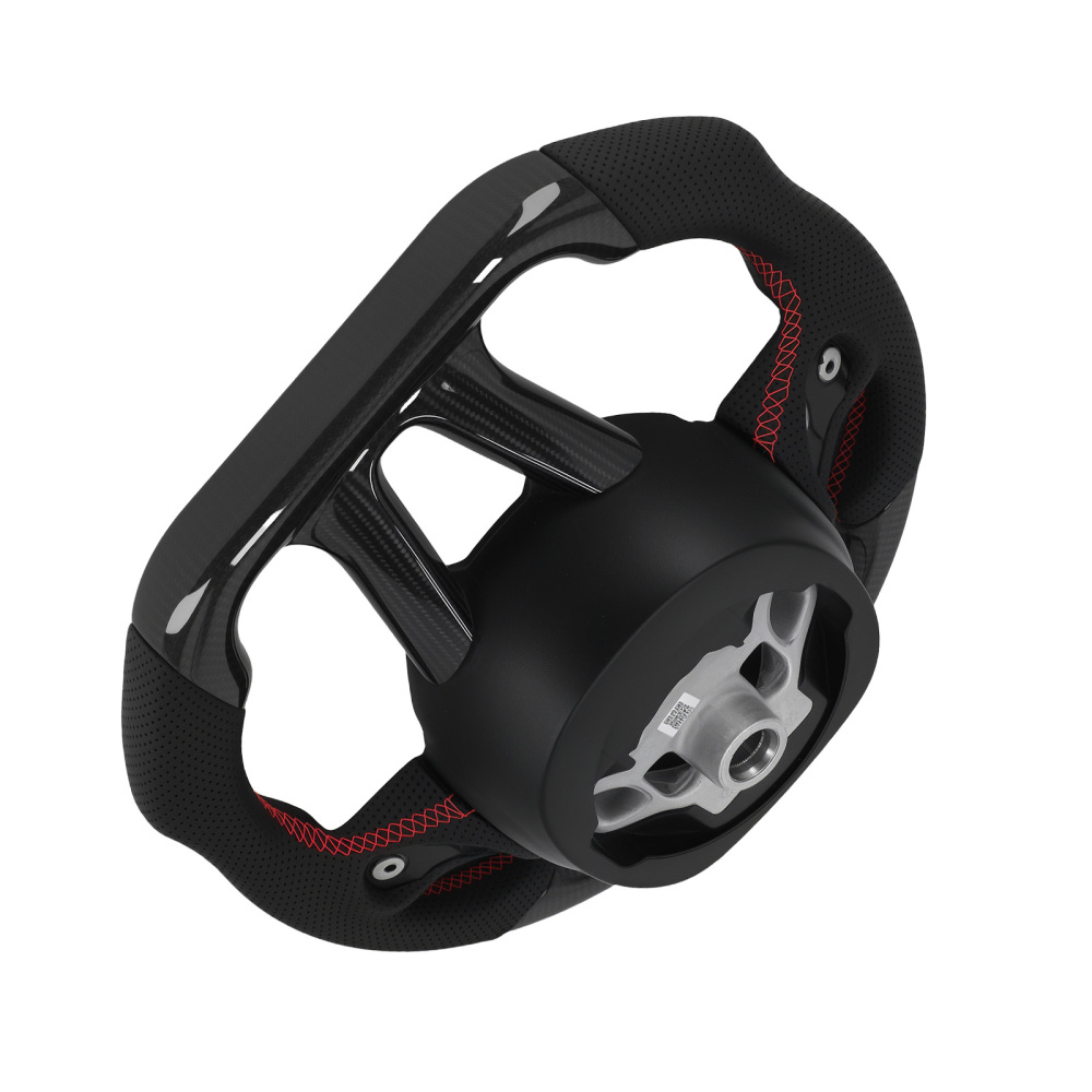 Real Carbon Fiber Steering Wheel compatible for Dodge Charger Challenger 2015-2025 new