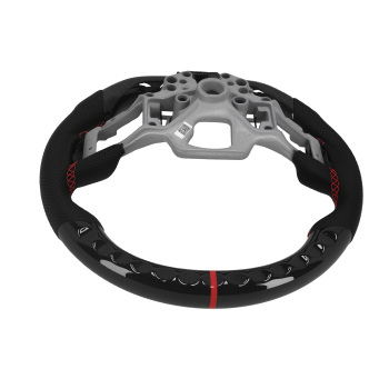 real Carbon Fiber Steering Wheel compatible for Ford Mustang ALL MODEL 2018-2023