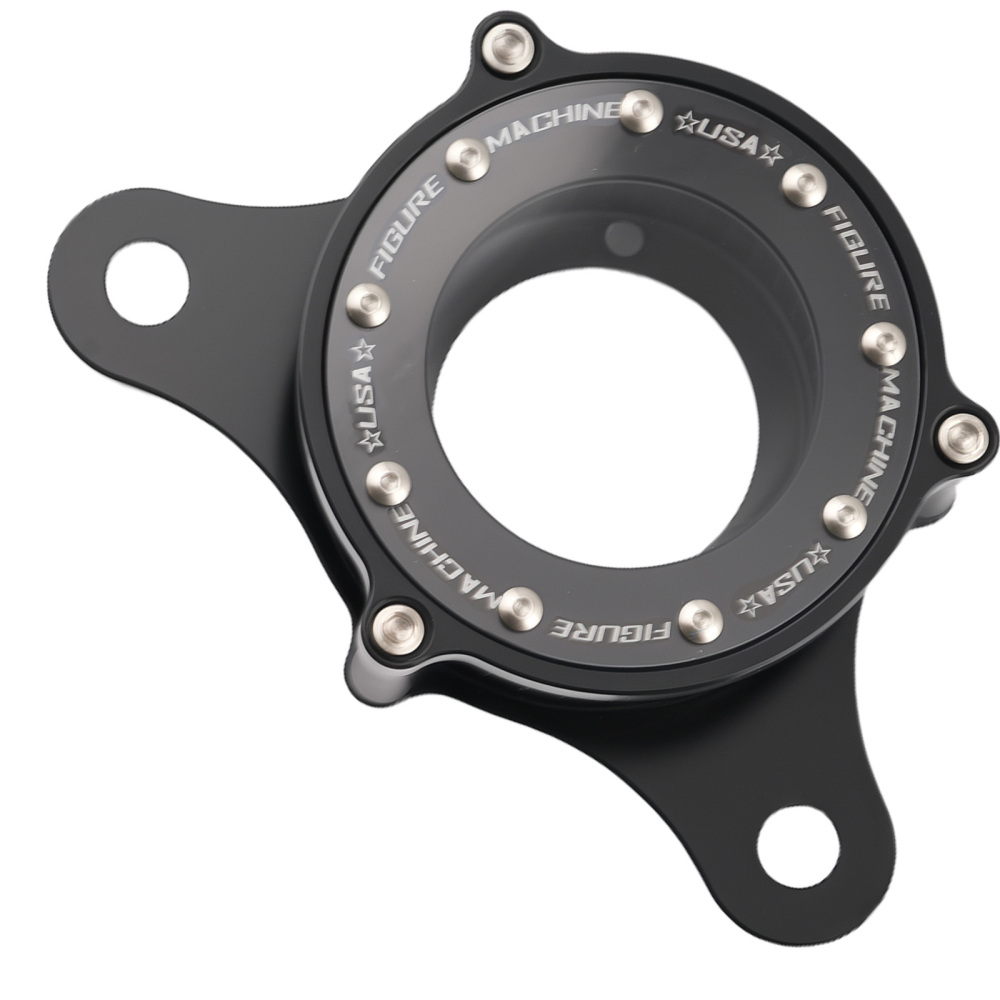 Black Air Cleaner Intake Filter compatible for Harley Touring Softail Dyna 93-17 Road King