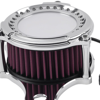 Air Cleaner Assembly compatible for Harley FXD/FXR EVO Twin Cam 1993-2017 Red