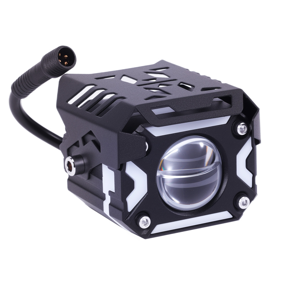 12V 80W Auxiliary Lights for Motorcycle ATV UTV Truck IP67 Aluminum Alloy