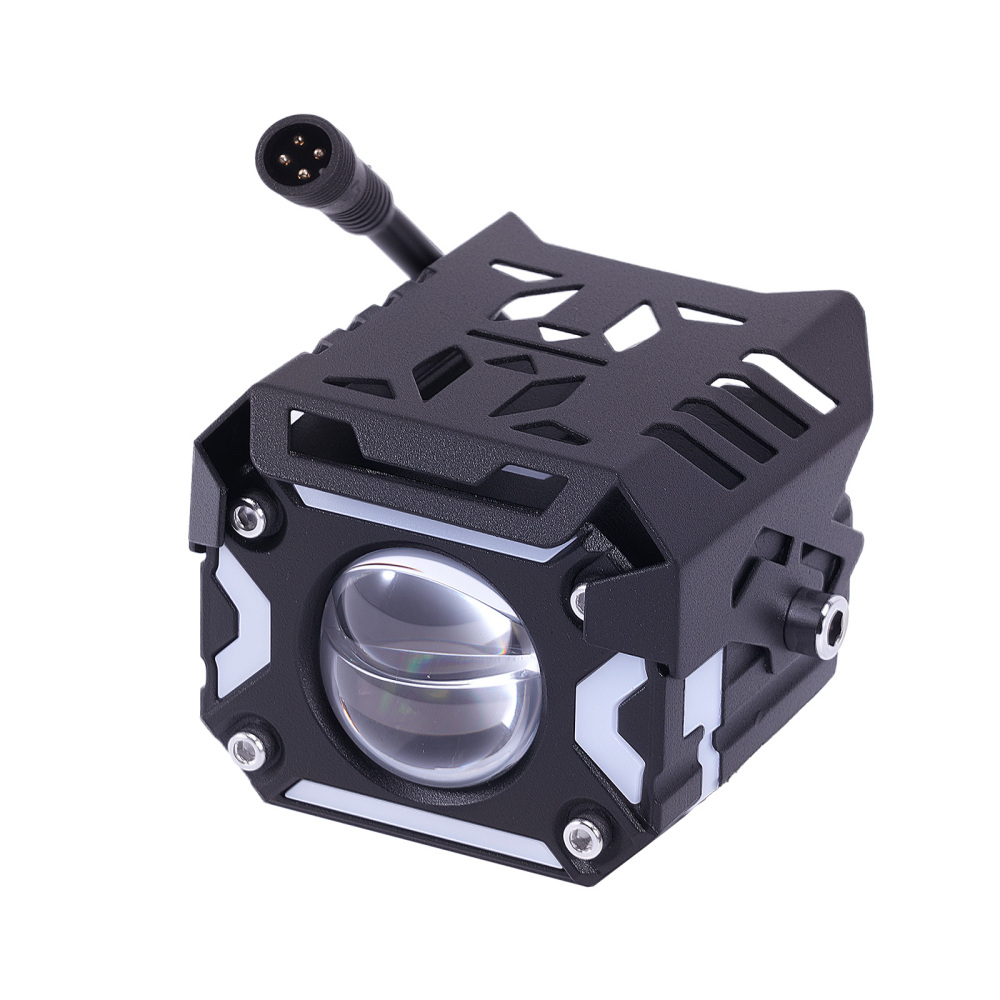 12V 80W Auxiliary Lights for Motorcycle ATV UTV Truck IP67 Aluminum Alloy