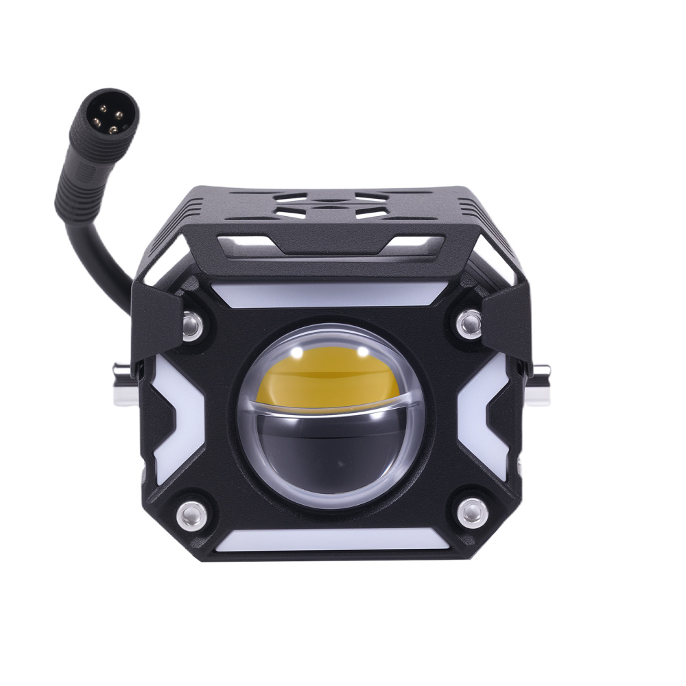 12V 80W Auxiliary Lights for Motorcycle ATV UTV Truck IP67 Aluminum Alloy