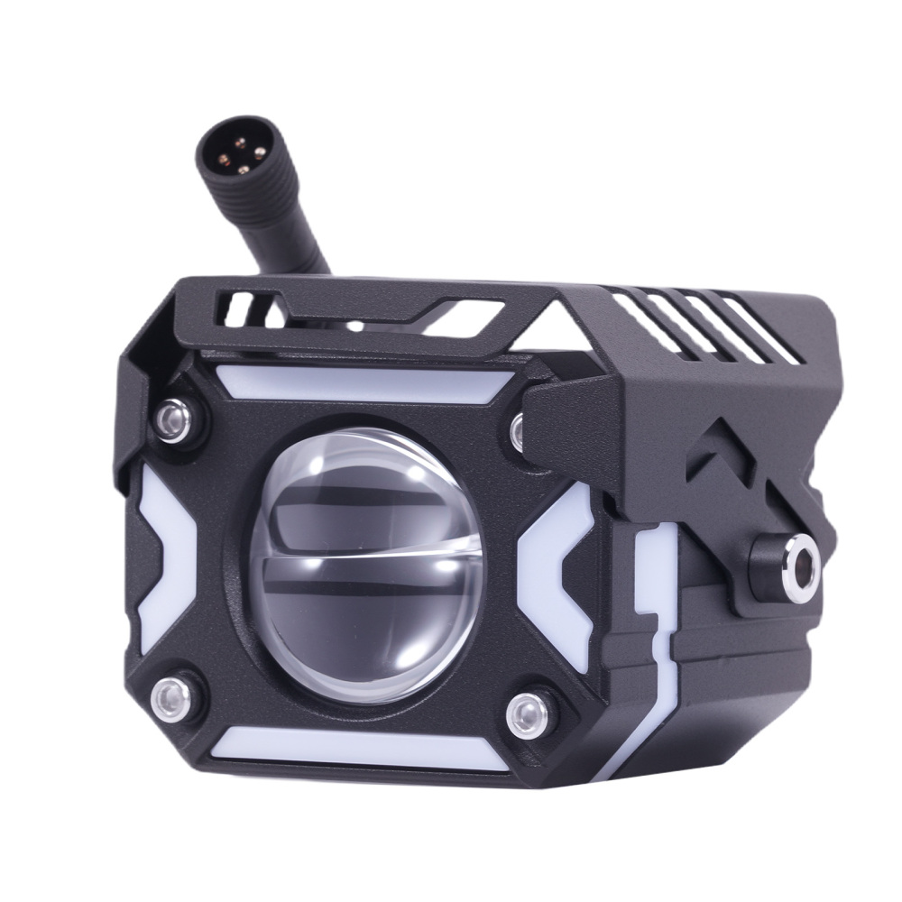 12V 80W Auxiliary Lights for Motorcycle ATV UTV Truck IP67 Aluminum Alloy