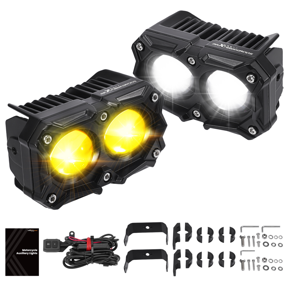 20W LED Auxiliary Driving Light for Motorcycle ATV Spot Type 4000LM