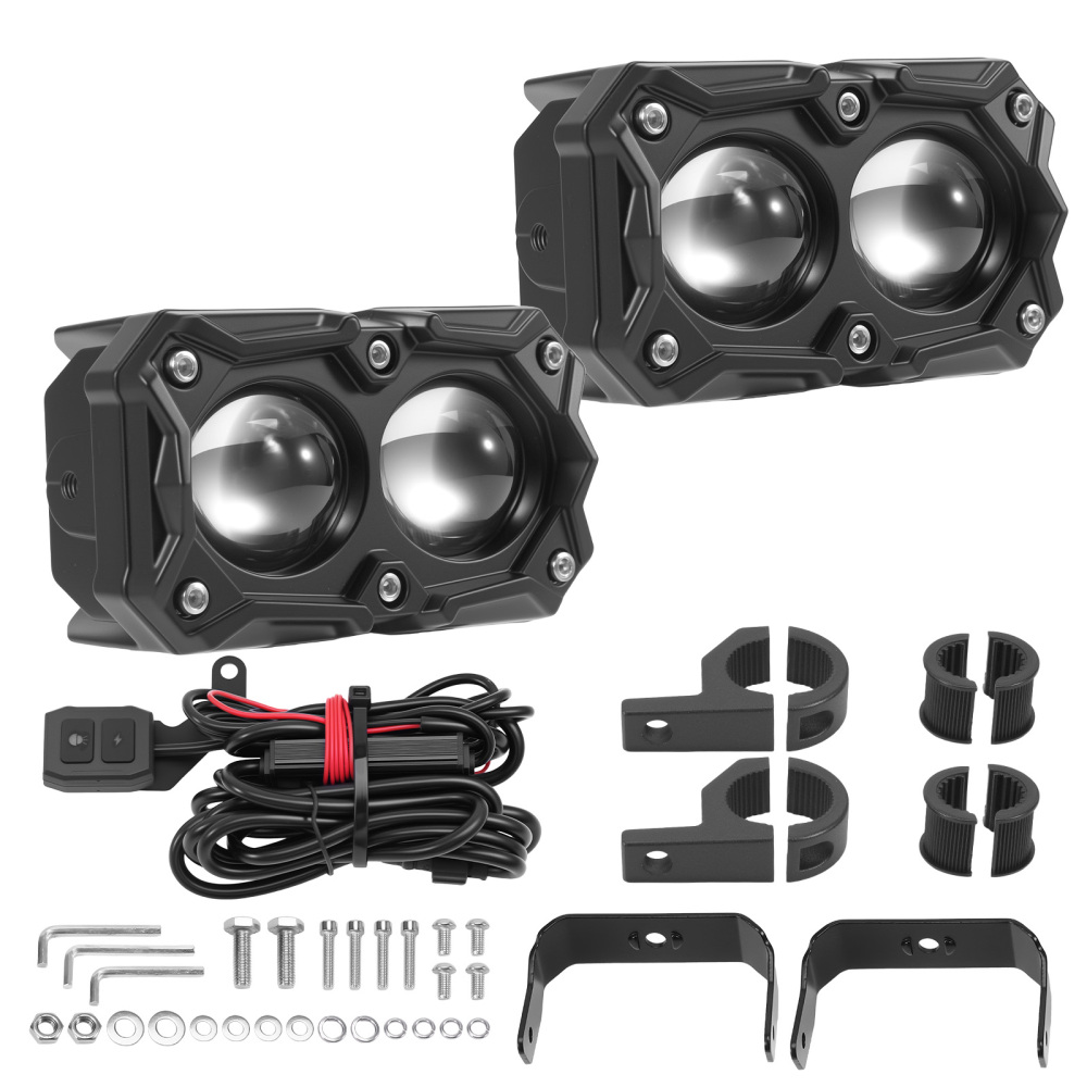 20W LED Auxiliary Driving Light for Motorcycle ATV Spot Type 4000LM
