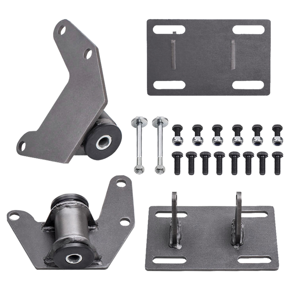 New Engine Mount Adapter Kit for 78-88 G-Body LS Swap compatible for Monte Carlo Regal Cutlass