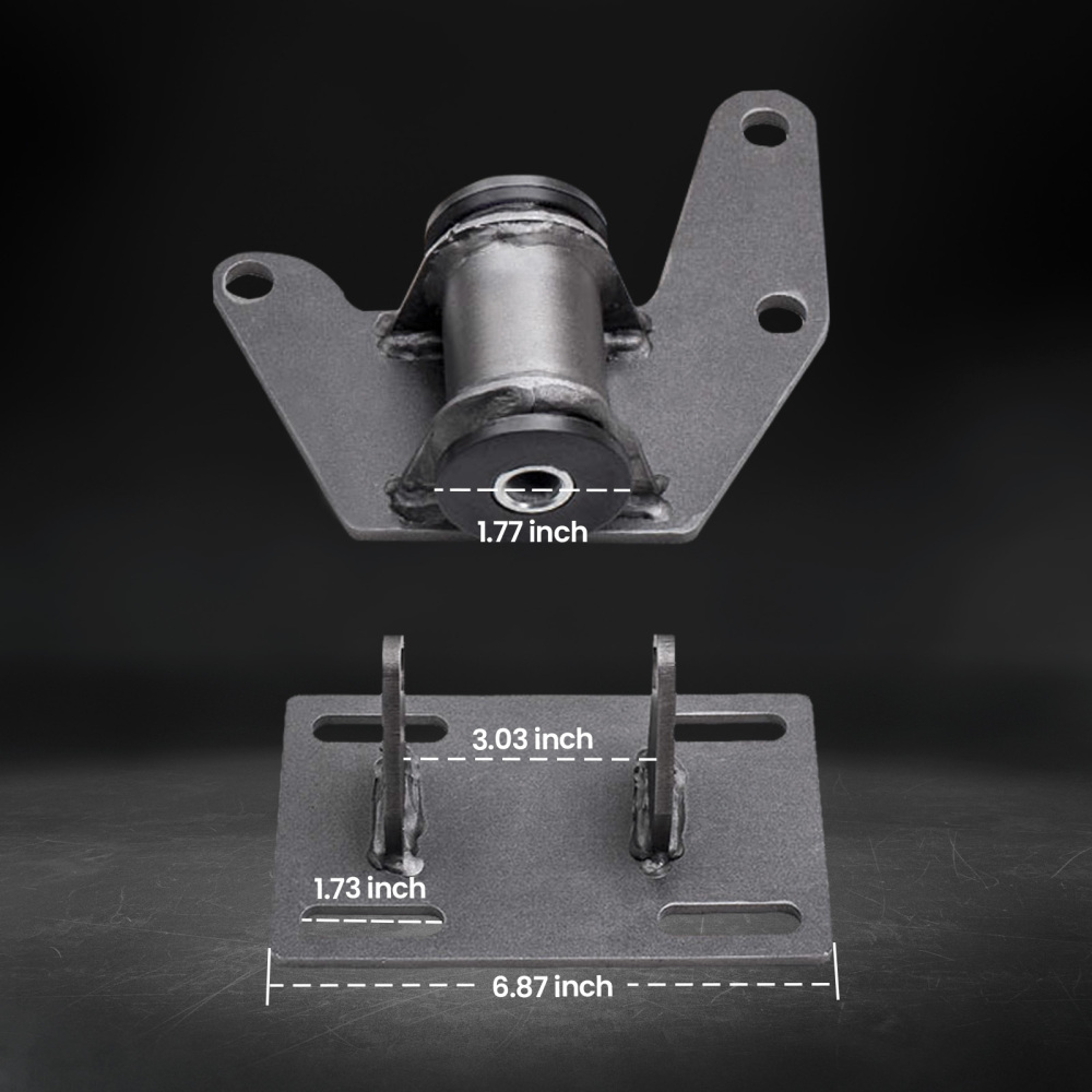 New Engine Mount Adapter Kit for 78-88 G-Body LS Swap compatible for Monte Carlo Regal Cutlass