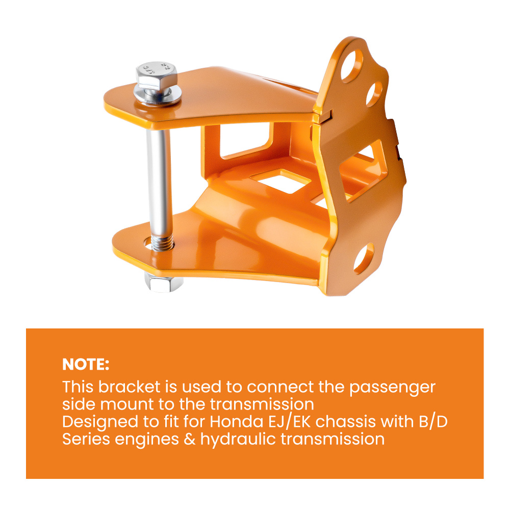 Innovative Mounts 96-00 for Civic EK 1.6L D16 B16 Transmission Bracket 10022-SB