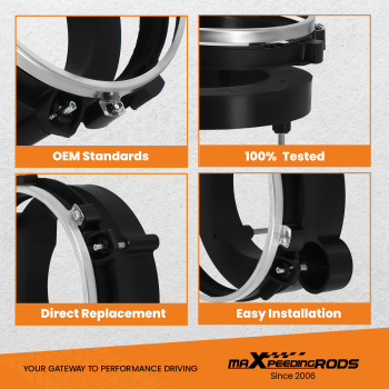 Headlight Bulb Brackets Buckets compatible for Jeep Wrangler 110384 110383 1997 1998-2006