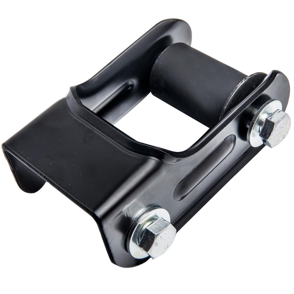 Pair Rear Leaf Spring Shackle compatible for Chevy Blazer S10 compatible for GMC Jimmy Sonoma 14045081