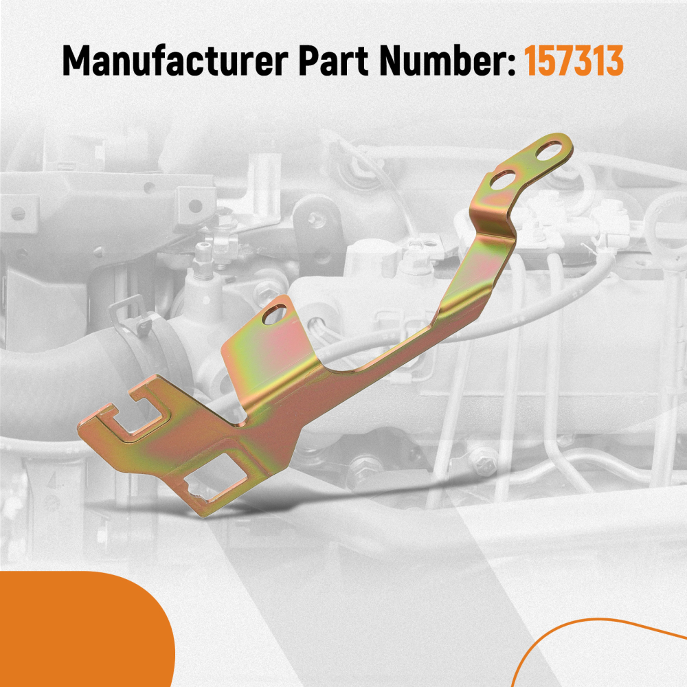 Bracket Mount Kit for Edelbrock Thunder AVS Quadrajet Transmission 157313 Steel