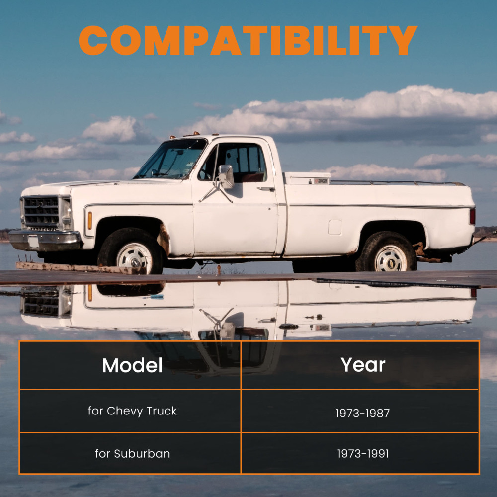 Motor Mount kit For 6BT compatible for Cummins conversion to 73-87 compatible for Chevy Truck 1973-91 compatible for Suburban