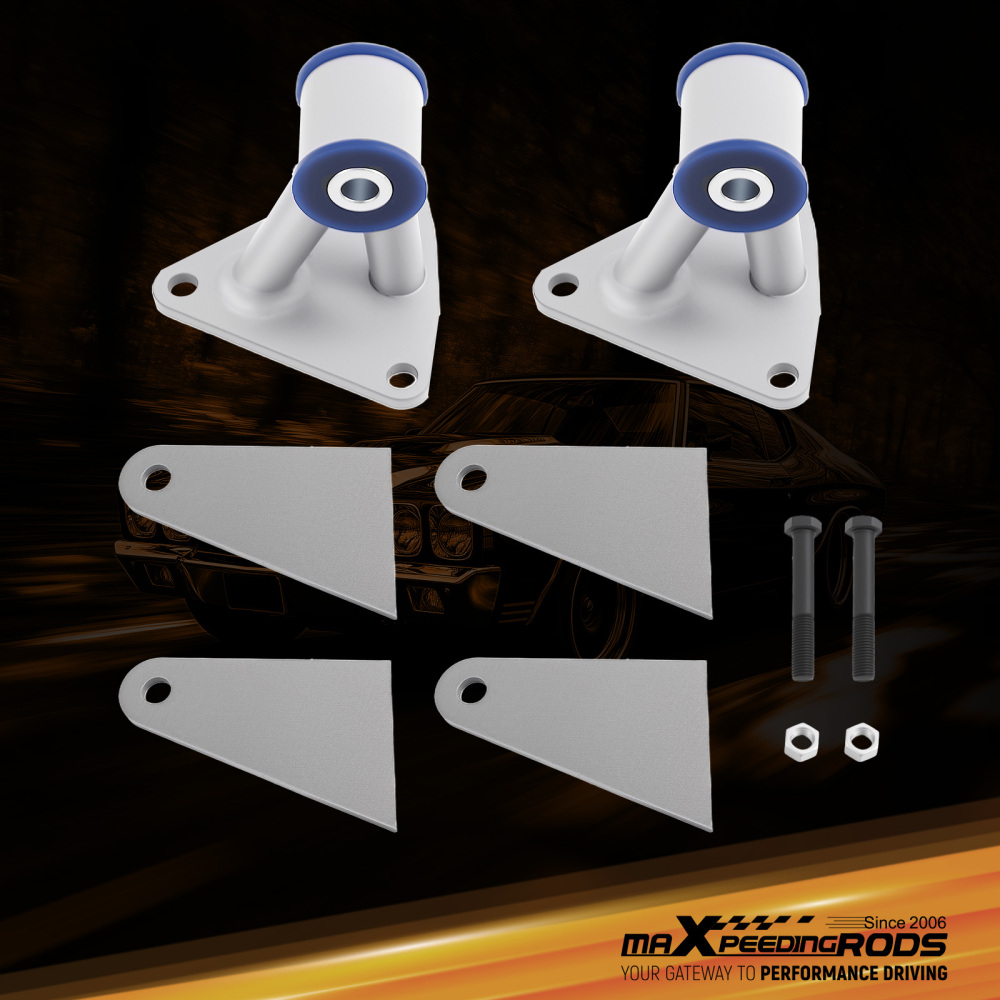 Engine Motor Mount Kit compatible for Chevy Engines Big Small Block BBC SBC 350 396 454