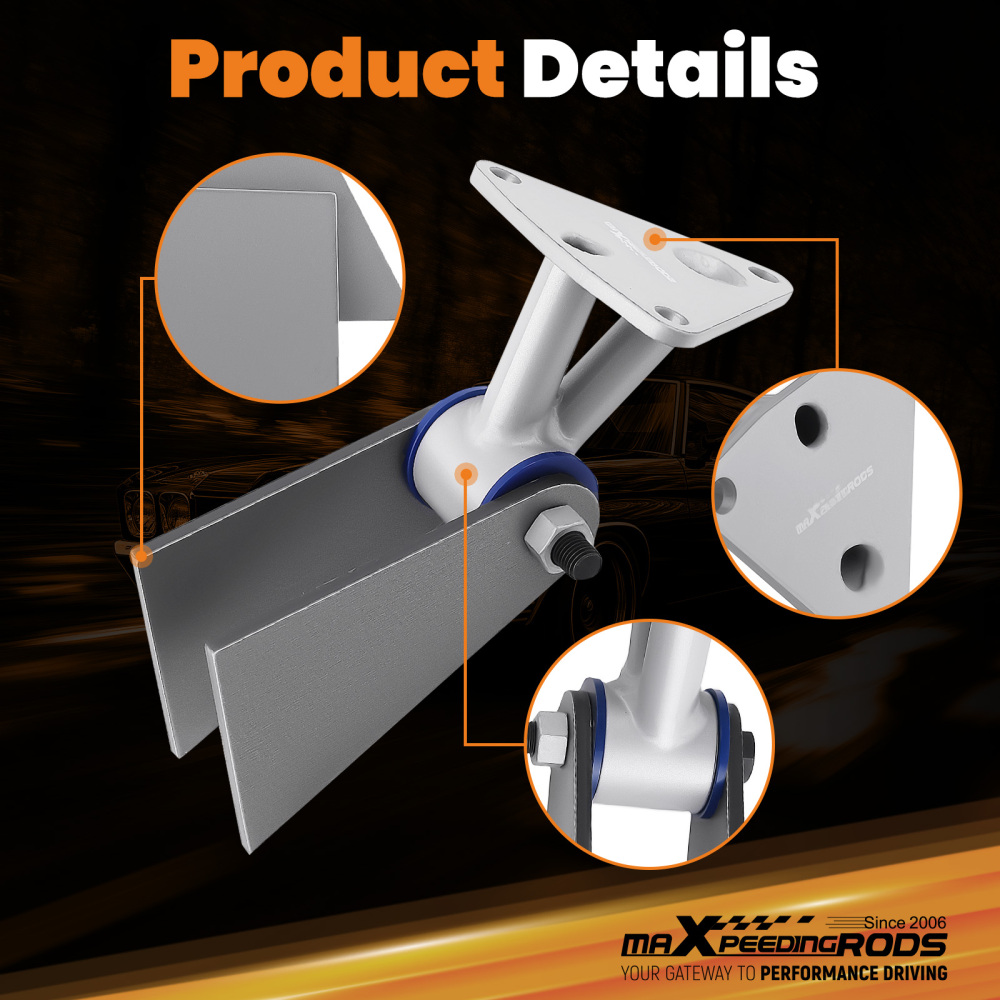 Engine Motor Mount Kit compatible for Chevy Engines Big Small Block BBC SBC 350 396 454