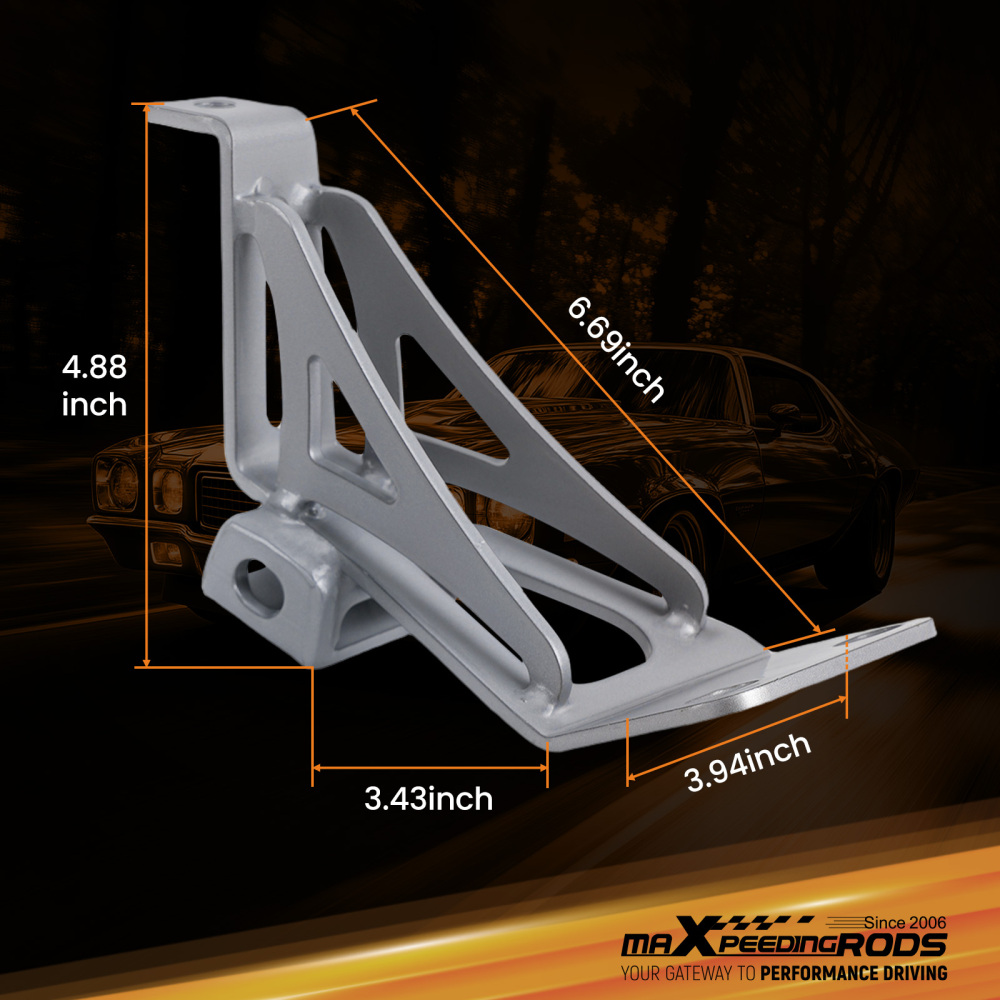 Engine mount Bracket compatible for Chevy C10 compatible for GMC Truck Small Block V8 1963-1972