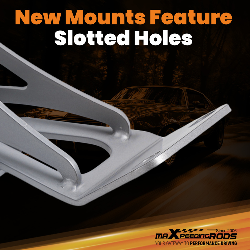 Engine mount Bracket compatible for Chevy C10 compatible for GMC Truck Small Block V8 1963-1972