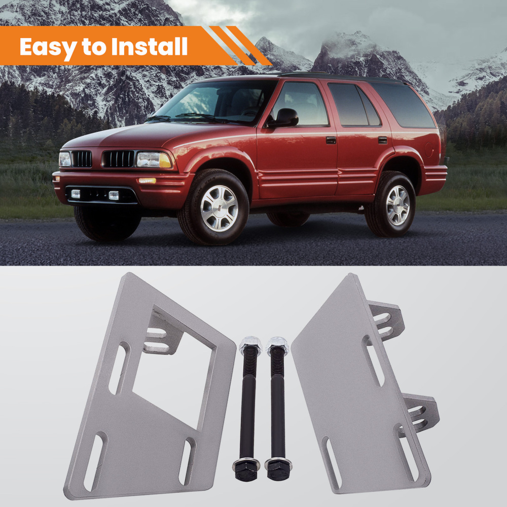 Engine Swap Mounts Brackets Kit compatible pour Chevrolet Blazer / S10 2WD 1983-2005