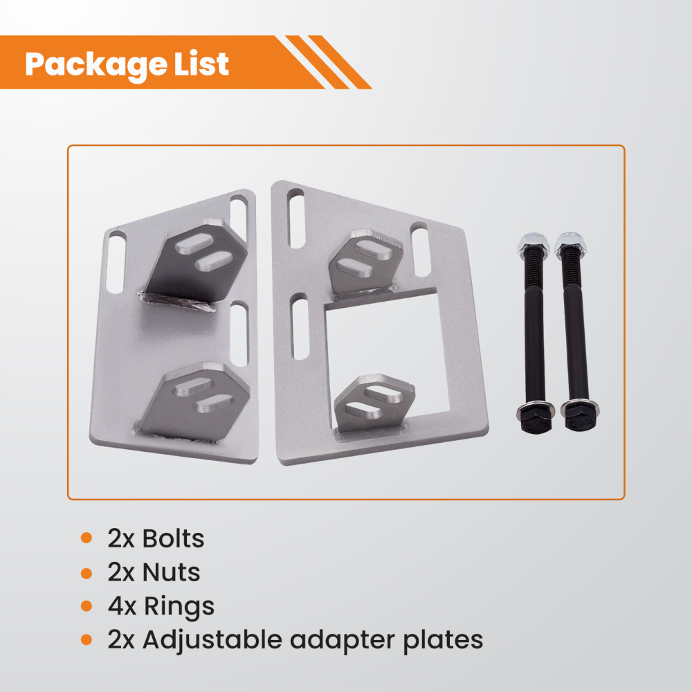 Engine Swap Mounts Brackets Kit compatible pour Chevrolet Blazer / S10 2WD 1983-2005