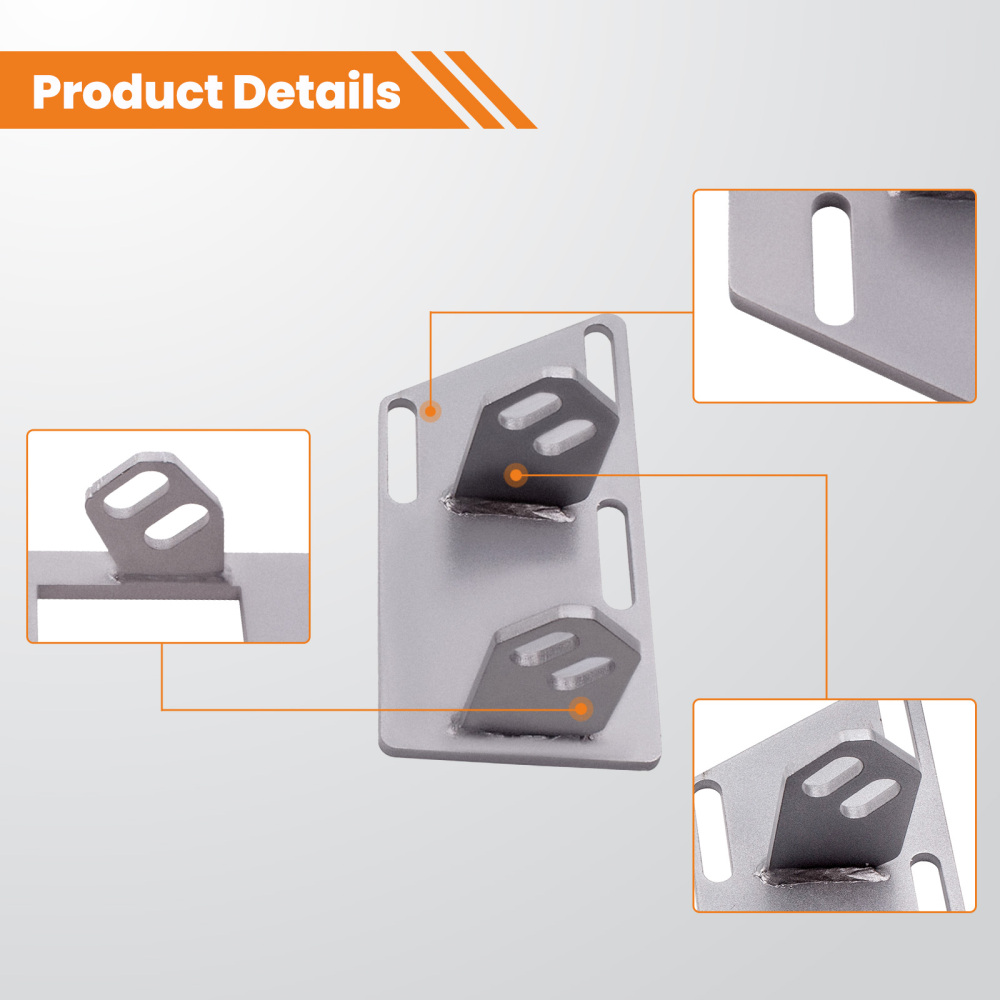 Engine Swap Mounts Brackets Kit compatible pour Chevrolet Blazer / S10 2WD 1983-2005