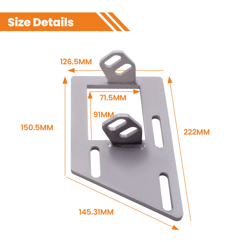 Engine Swap Mounts Brackets Kit compatible pour Chevrolet Blazer / S10 2WD 1983-2005