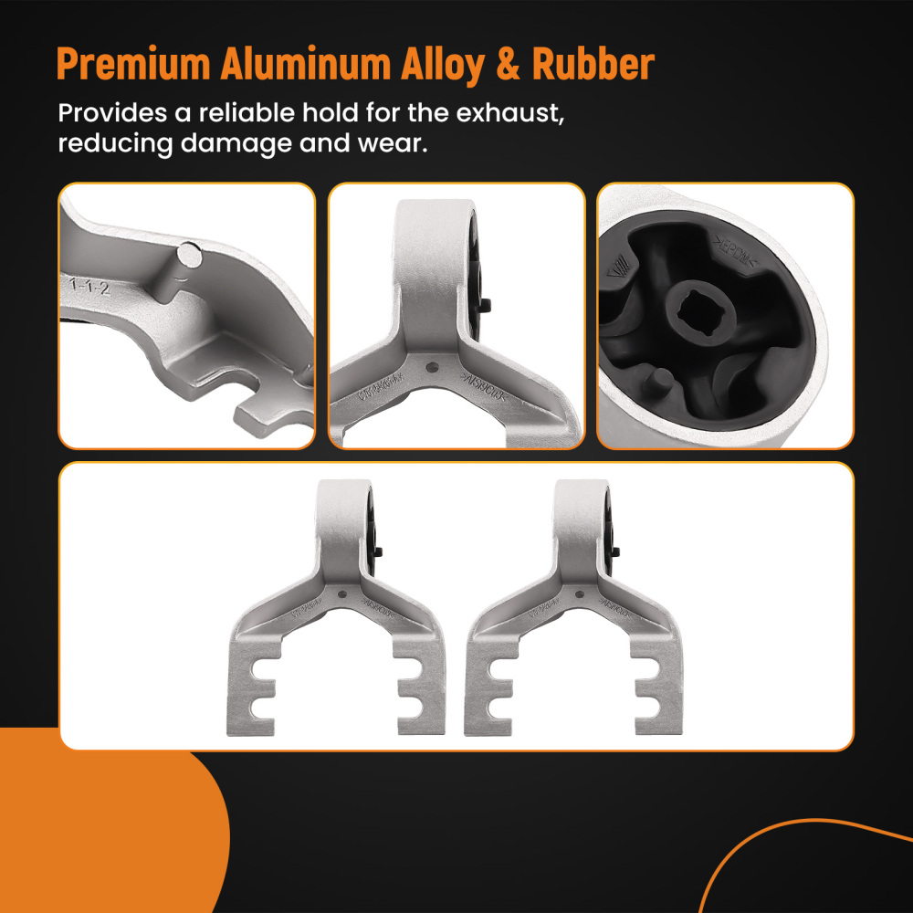 Muffler Exhaust Pipe Hanger Bracket 2x Kit compatible for Ford Escape 2013-2019 CV6Z5K291K