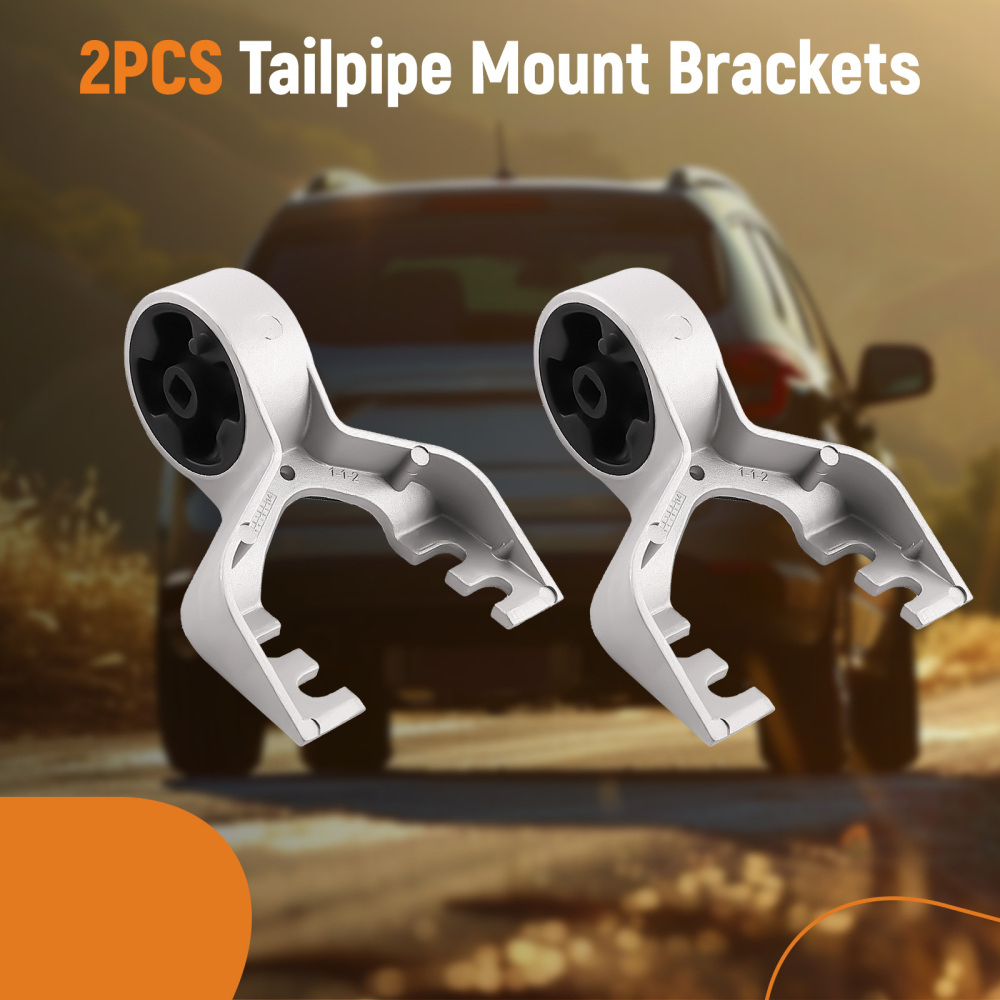 Muffler Exhaust Pipe Hanger Bracket 2x Kit compatible for Ford Escape 2013-2019 CV6Z5K291K