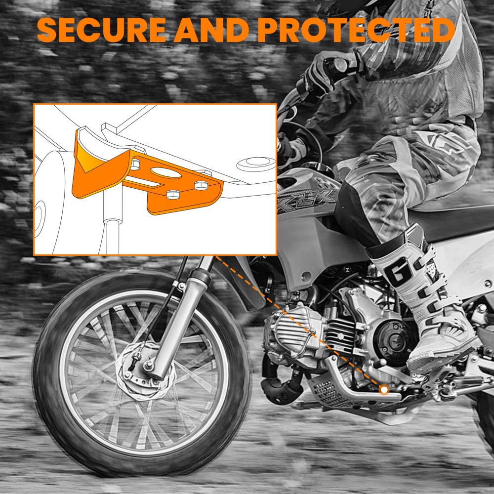 Staffa di montaggio nuovissima compatibile per Kawasaki KLX110 compatibile per Suzuki DRZ110 DRZ110 DRZ KLX 110
