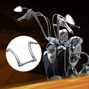 14 steel 1.5 Monkey Bar Ape Hanger Handlebar compatible for Harley Touring FLH 1974-2019