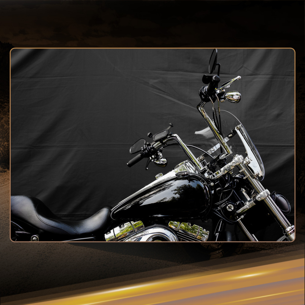 14 steel 1.5 Monkey Bar Ape Hanger Handlebar compatible for Harley Touring FLH 1974-2019