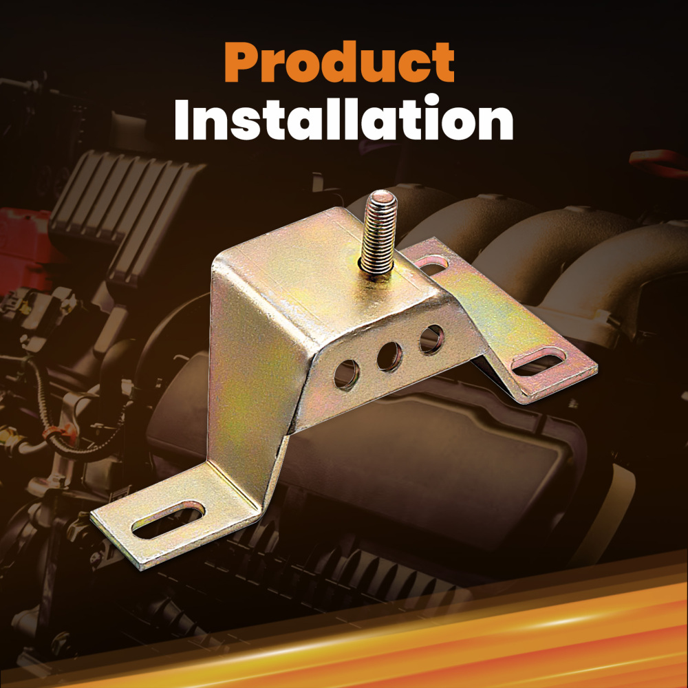 Swap Adapter Plates w/4.6 Solid Motor Mounts compatible for Ford Mustang 3013-102