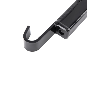 2pcs Black Steel Cargo Shipping Container Shelving Shelf Bracket Powder Coated