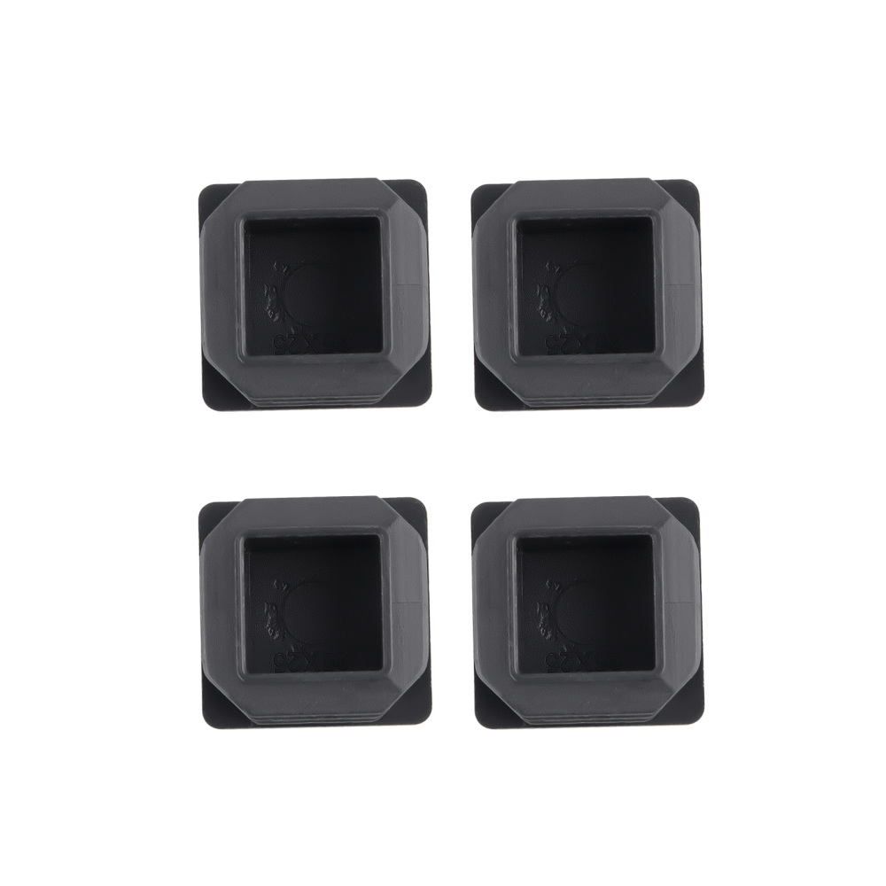 4pcs Black Steel Cargo Shipping Container Shelving Shelf Bracket Powder Coated