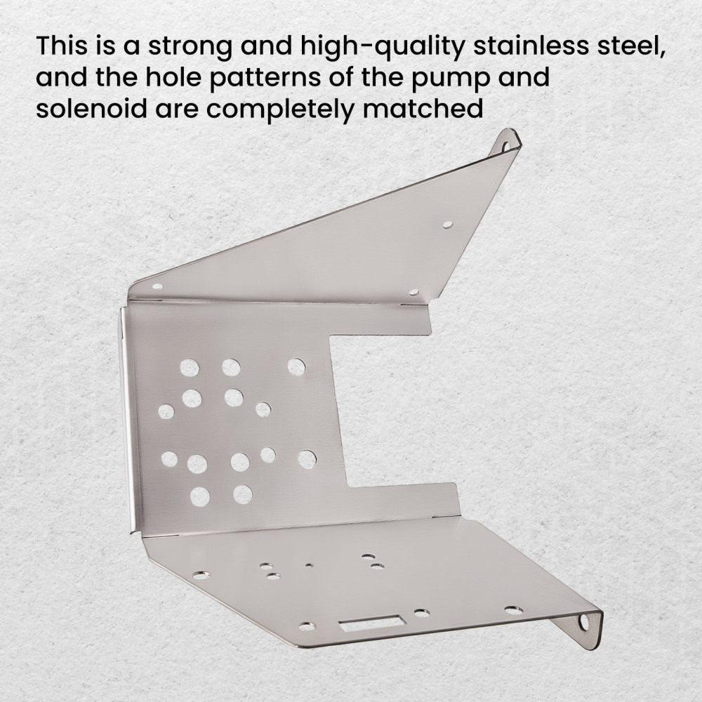 Compatible for MerCruiser Trim Pump Mounting Bracket Wiring Solenoid 862548A1 ADI