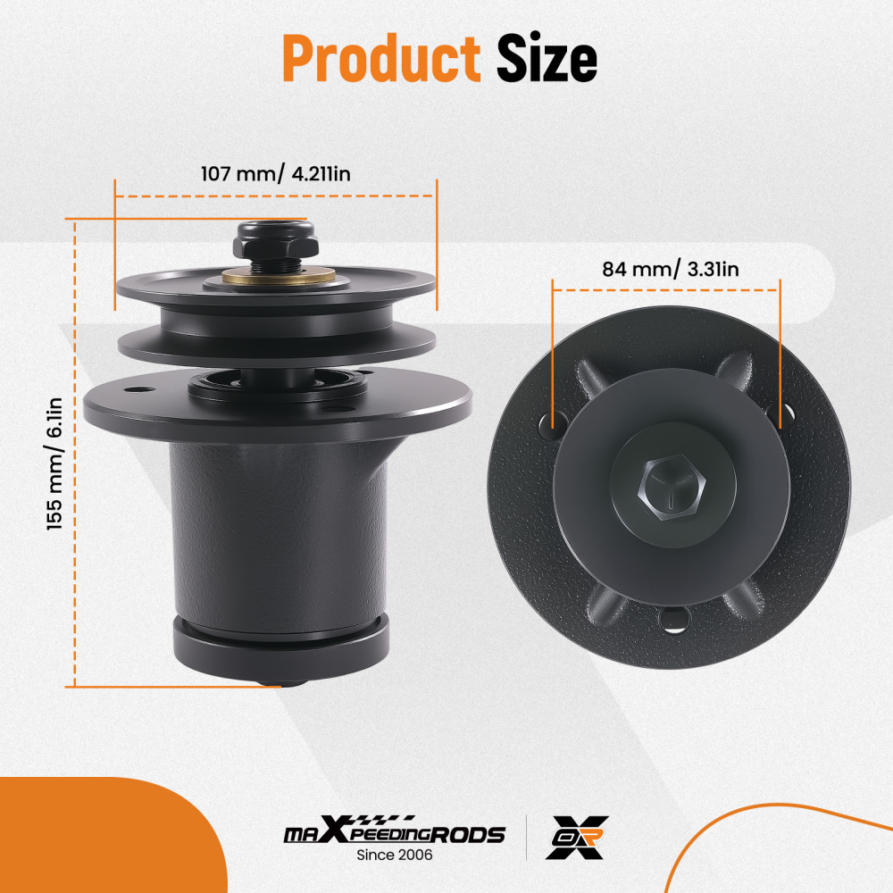 Deck Spindle Assembly for King Kutter RFM-48-XB RFM-60 RFM-72 502303