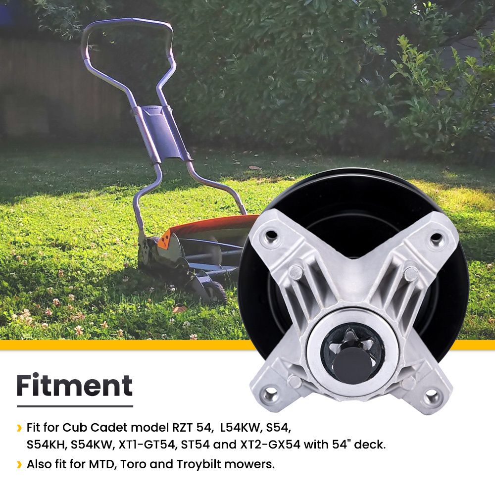 3x Mower Spindle Assembly For MTD compatible for Cub Cadet Model L54KW S54KH S54KW XT1-For GT54 New