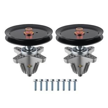 2PC Spindle for Craftsman Z6400 Troy-Bilt 46 918-05078A 618-0507A
