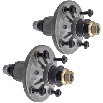 2pcs Aftermarket Mower Spindle compatible for John Deere LA130, LA140, X140 GY21098 GY20867