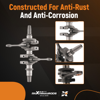 Crankshaft W/ Connecting RodGasket Set compatible for Polaris 900 RZR XP 1204599 13-2014