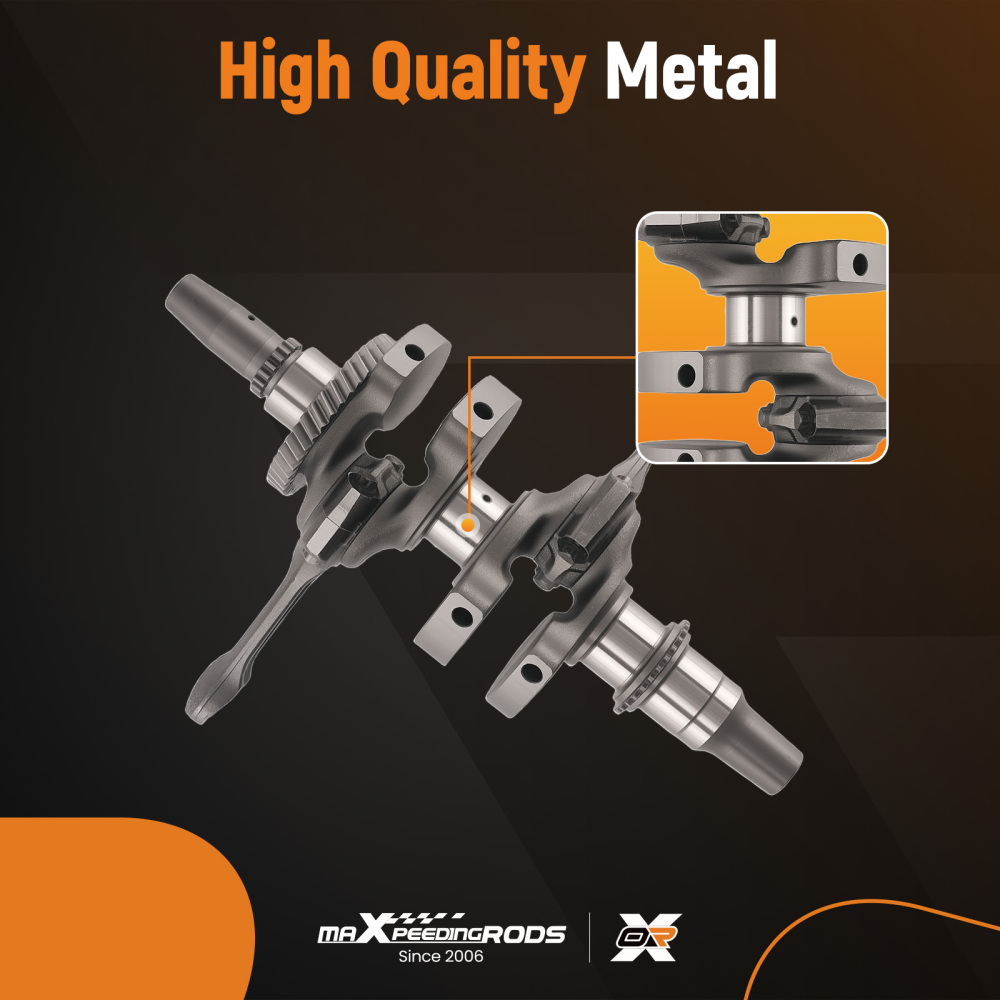 Crankshaft W/ Connecting RodGasket Set compatible for Polaris 900 RZR XP 1204599 13-2014