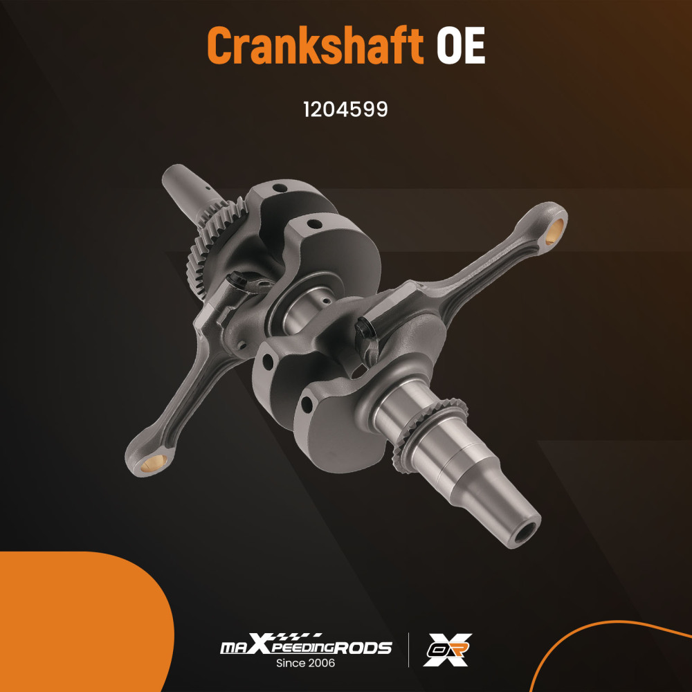 Crankshaft W/ Connecting RodGasket Set compatible for Polaris 900 RZR XP 1204599 13-2014