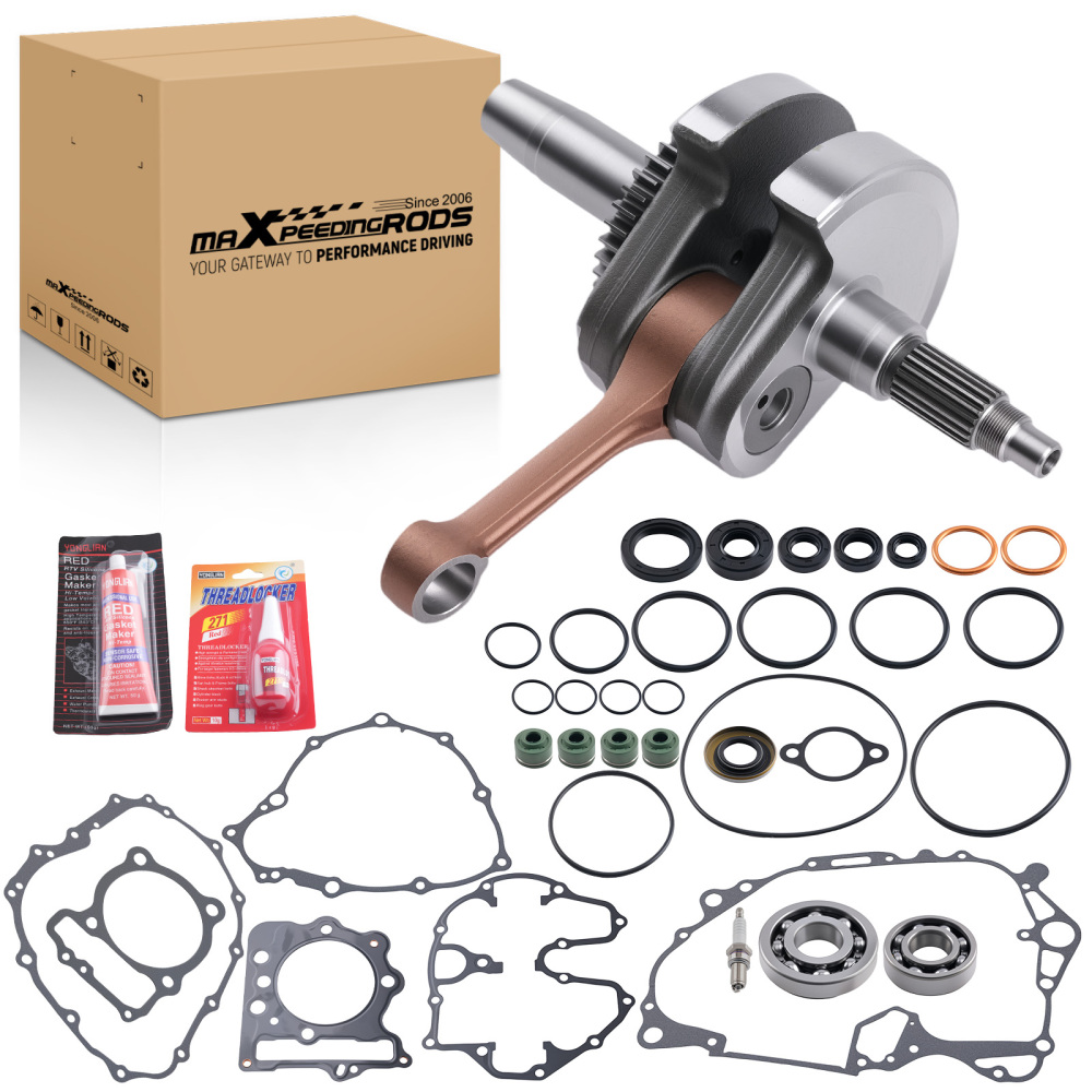 BOTTOM END REBUILD KIT CRANKSHAFT compatible for HONDA SPORTRAX 400 TRX 400EX 99-2014