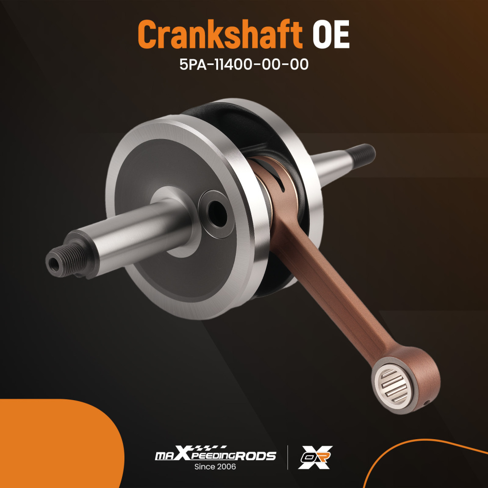 Crankshaft Assembly Kit compatible for Yamaha YZ85 2002-2014 5PA-11400-00-00 Steel 85cc