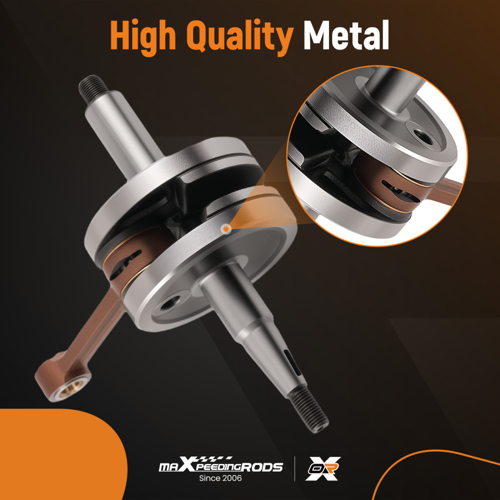 Crankshaft Assembly Kit compatible for Yamaha YZ85 2002-2014 5PA-11400-00-00 Steel 85cc