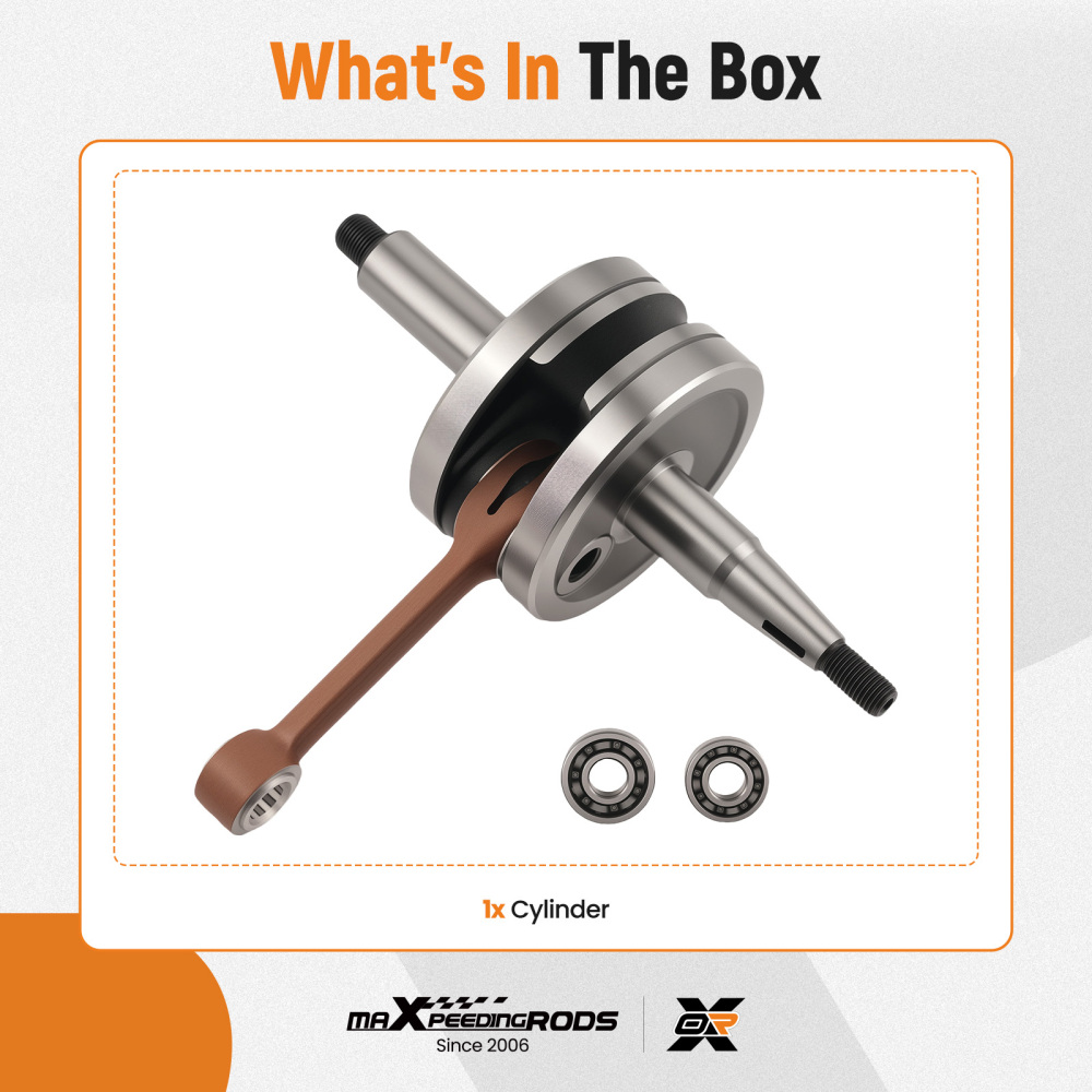 Crankshaft compatible for YAMAHA YZ80 1993-2001 85CC Steel Engine Crank Shaft Assembly