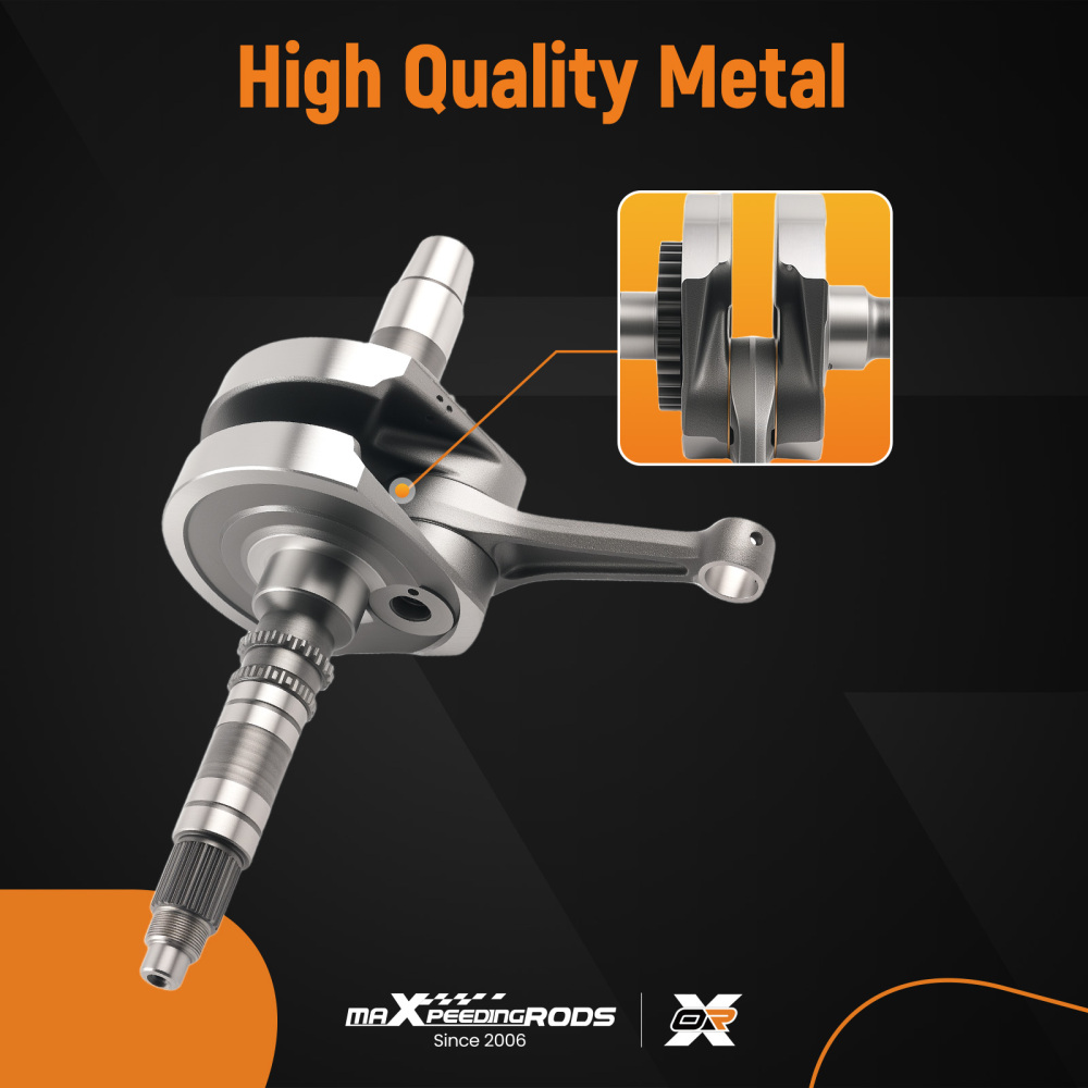 Engine Crankshaft Piston Rebuild Kit compatible for Honda TRX500 Foreman Rubicon 2014-2019