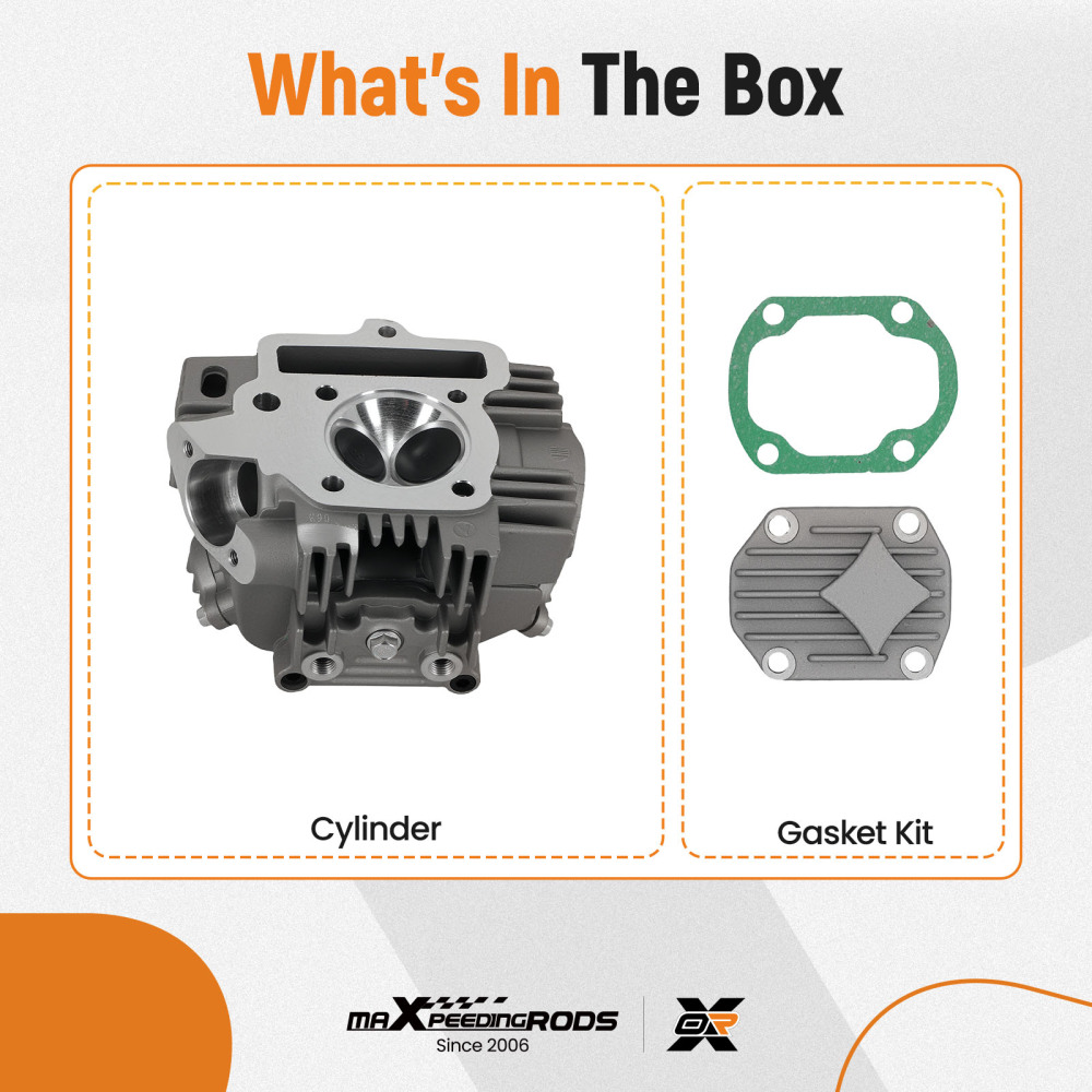 Cylinder fit for YX YX140 Zongshen ZS140 with 140cc P56FMJ 56mm Engine