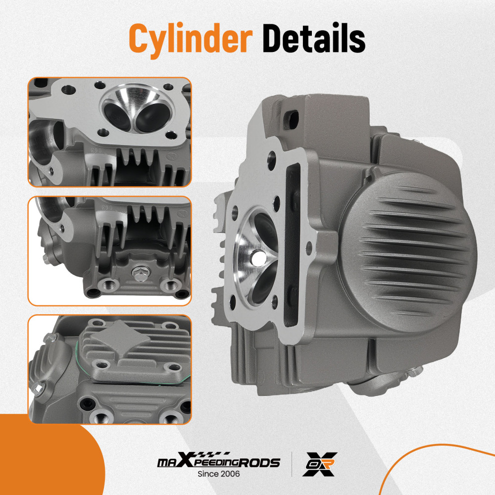 Cylinder fit for YX YX140 Zongshen ZS140 with 140cc P56FMJ 56mm Engine
